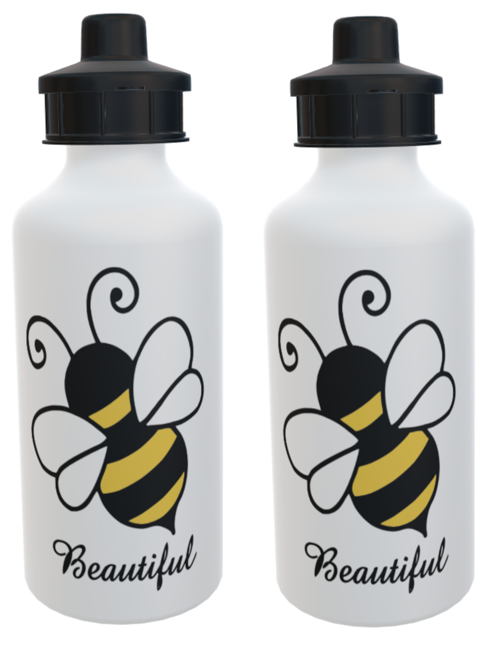 Bee Sports Bottle - Bee Beautiful